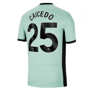 Chelsea Moises Caicedo #25 Rezervni Dres 2023-24 Kratak Rukavima